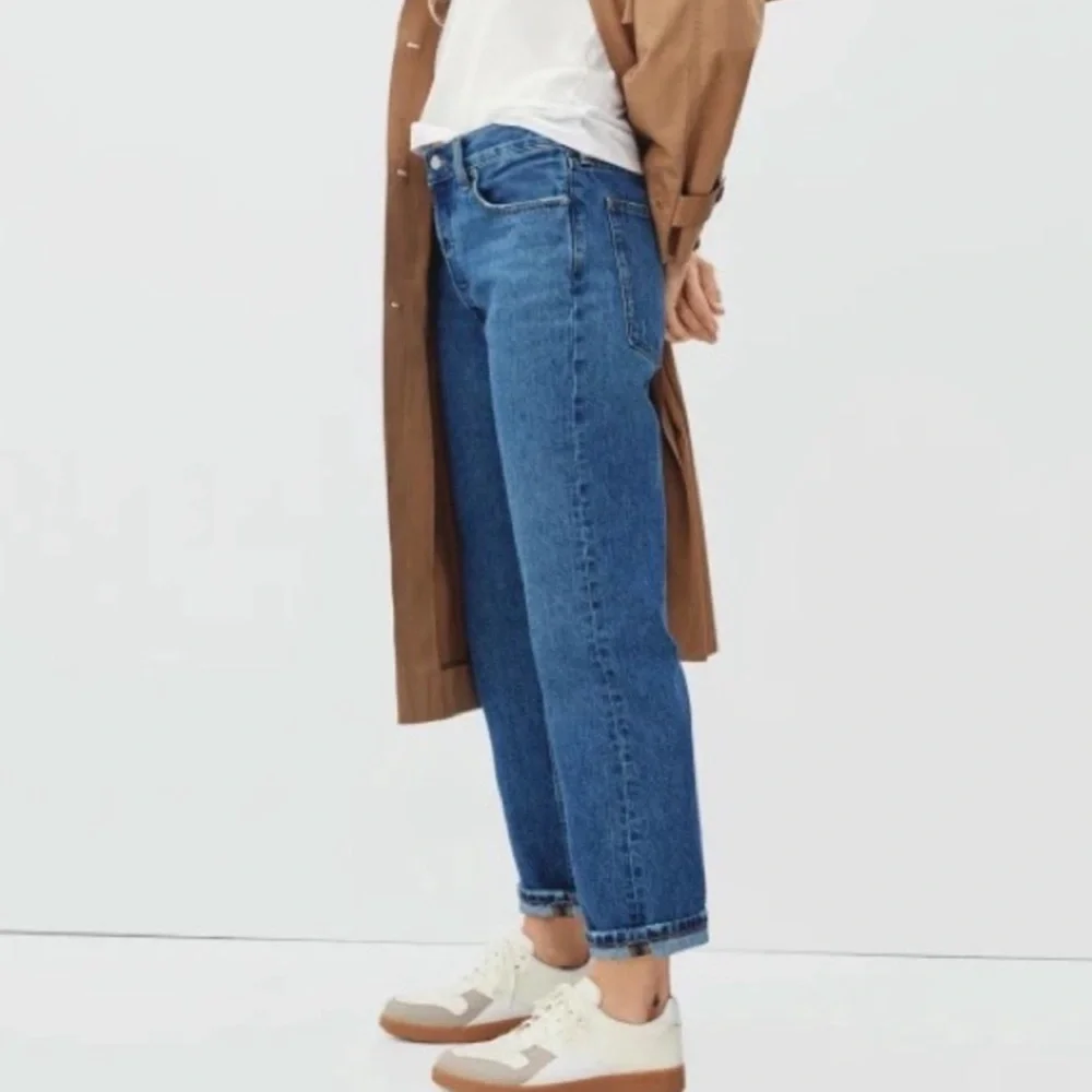 Everlane relaxed straight fit jeans washed indigo 28 Regular